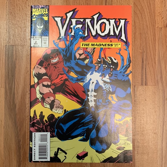 Venom The Madness (part 1, 2, & 3) comics 1993 - Picture 3 of 4